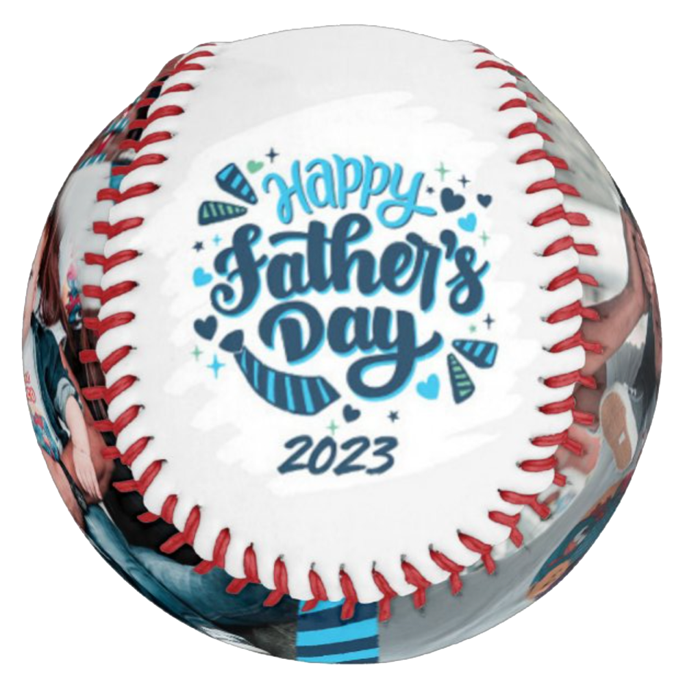 Custom Baseball And Softball Fathers Day Gift - Celebration
