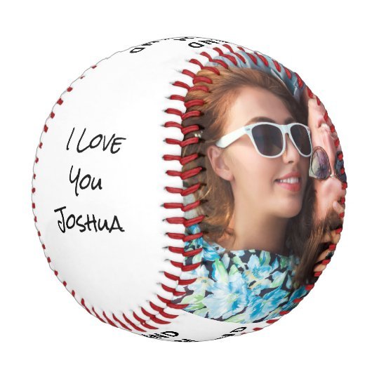 Personalized Photo Baseball And Softball Birthday Gifts for Boyfriend