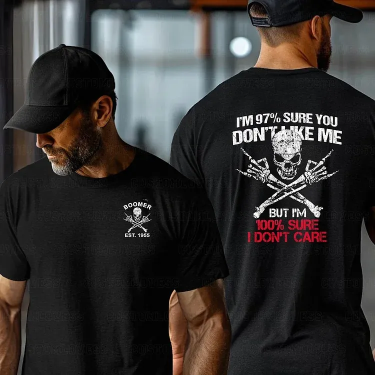 Custom I DON'T CARE GENERATION Shirt