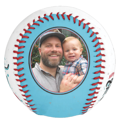 Custom Baseball And Softball Fathers Day Gift - Worlds Best