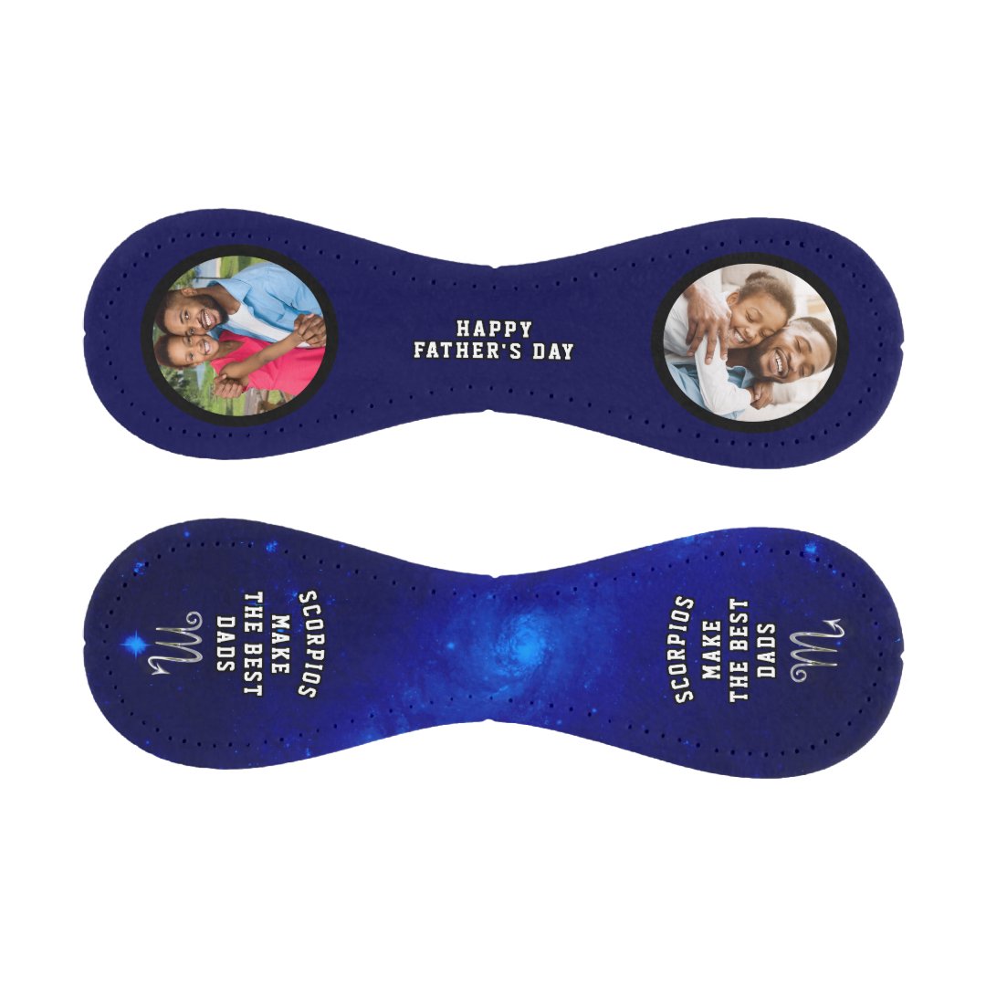 Scorpio Zodiac Sign Best Dad Blue Father's Day Baseball