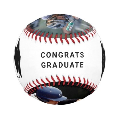 Graduation Congrats Personalized Photo Baseball And Softball