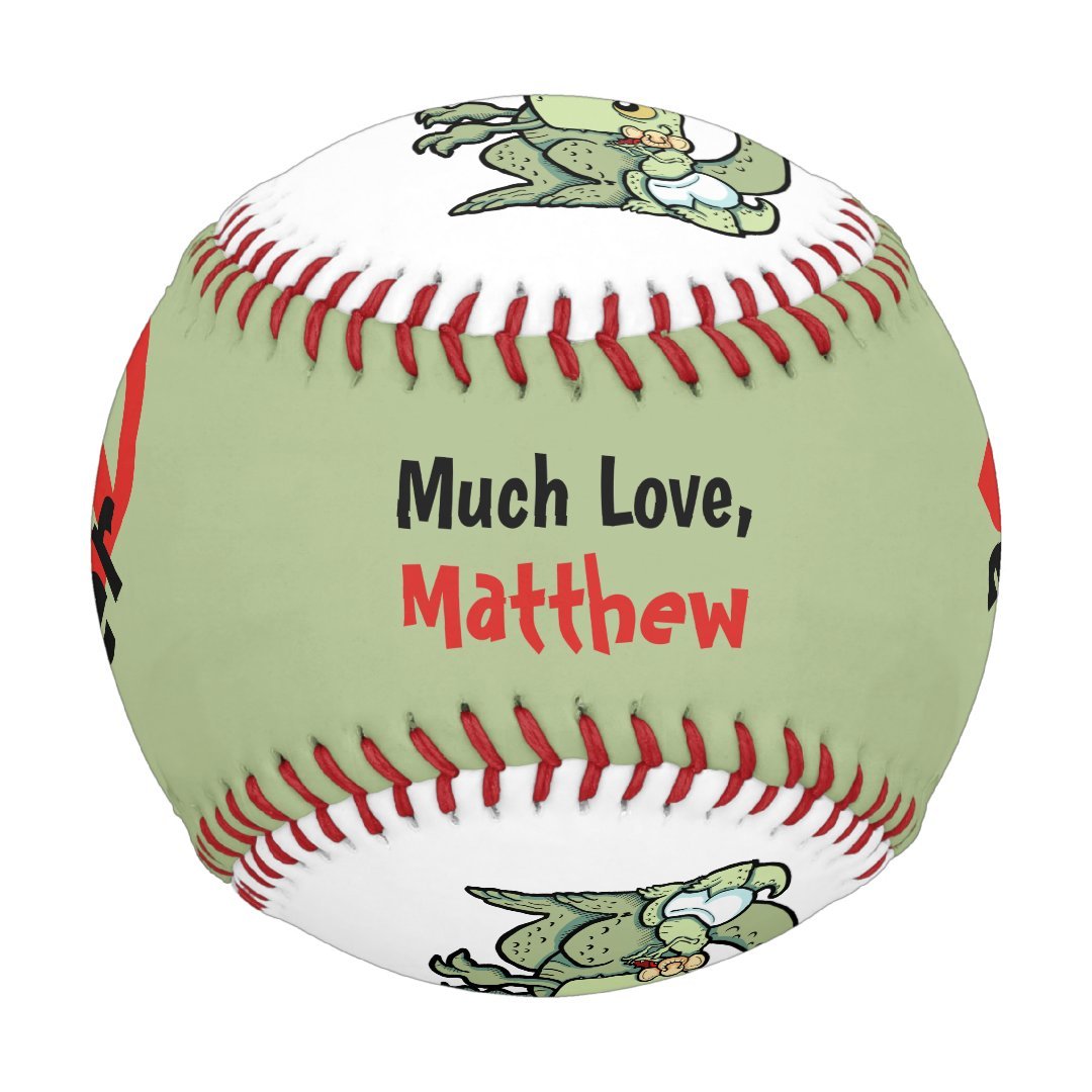 Best Dad Ever Red Black Baby Boy Dinosaur Baseball