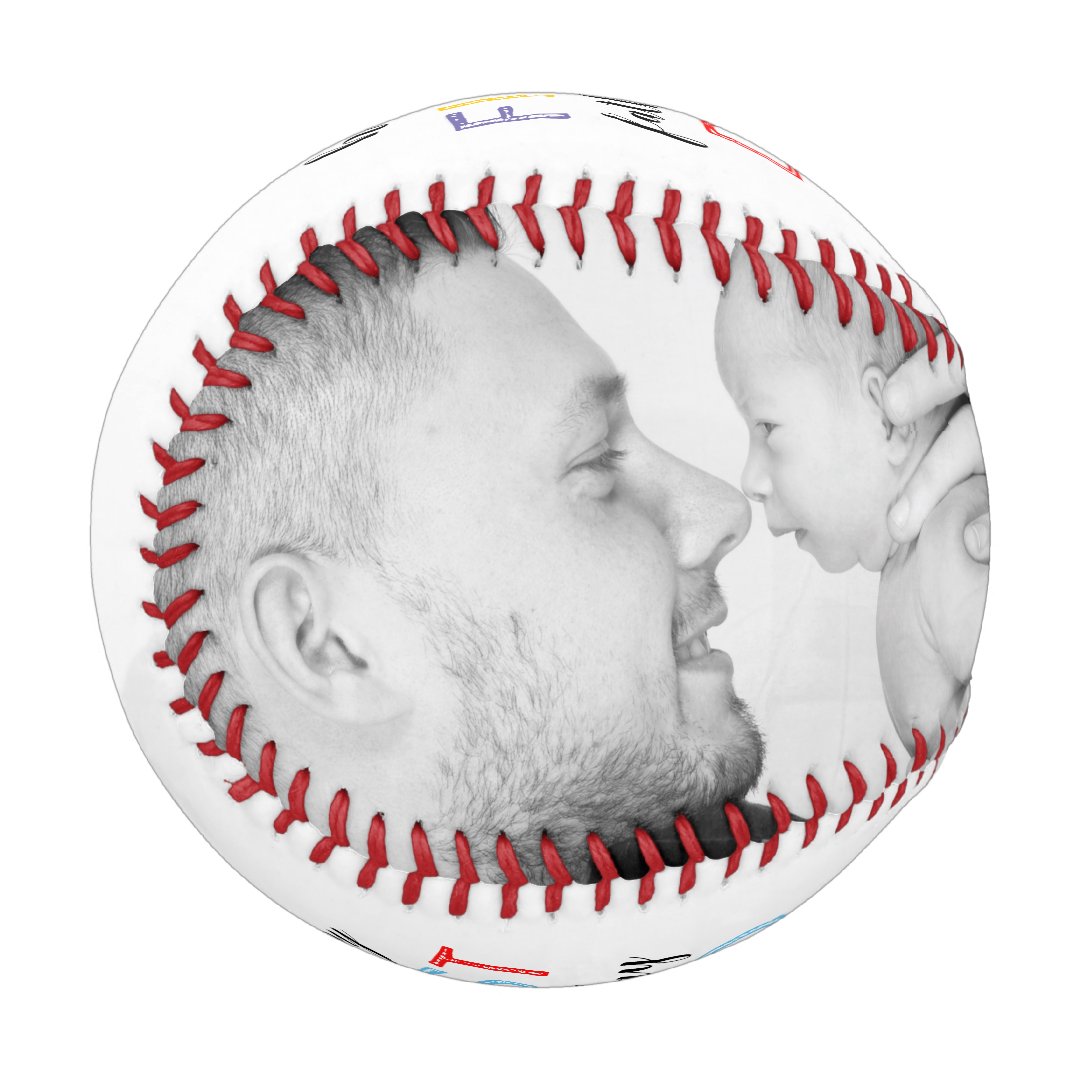 First Father's Day Baseball And Softball