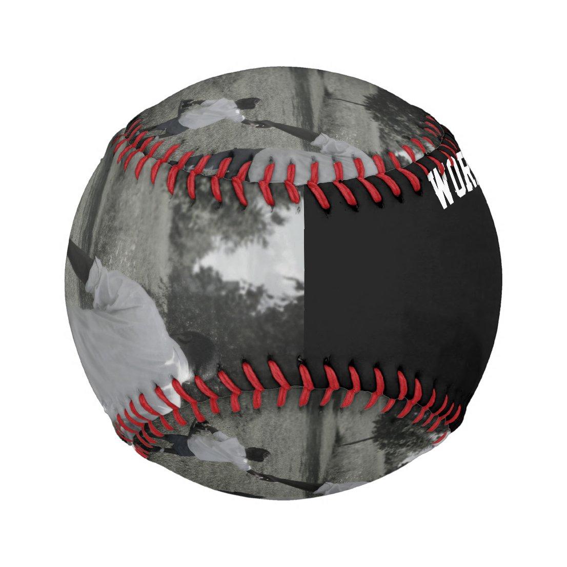 Custom Photo Baseball And Softball Is A Great Gift ForThe World's No. 1 Dad