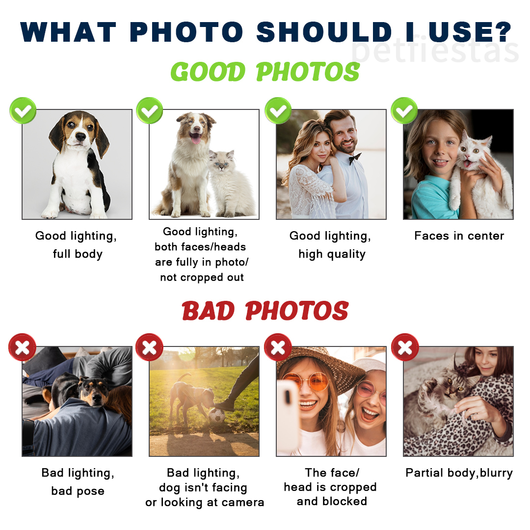 Custom Pet Photo + Name Priting T-shirt Custom Dog Cat Graphic Tee Sweatshirt Hoodie