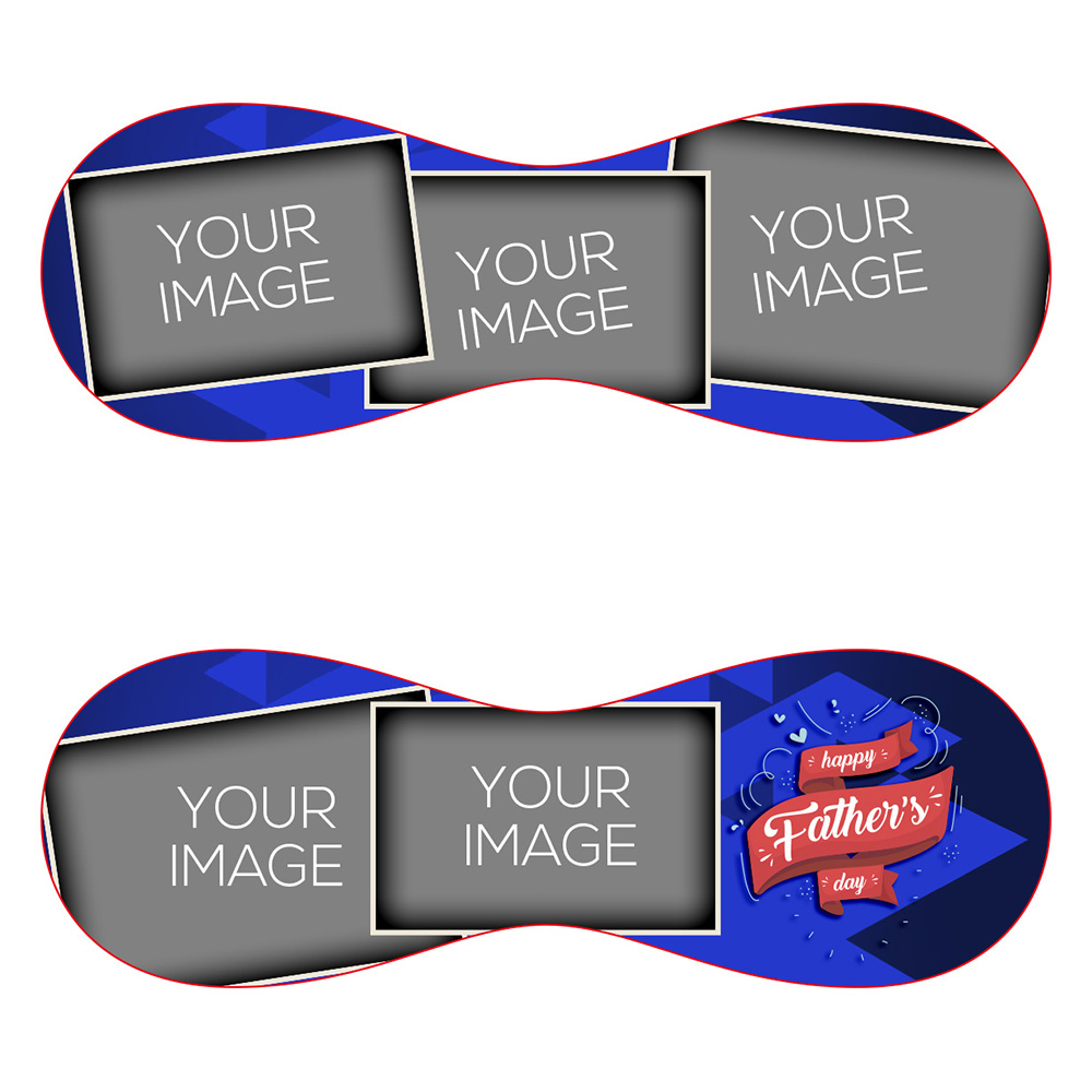 Custom Baseball And Softball Fathers Day Gift - Collage
