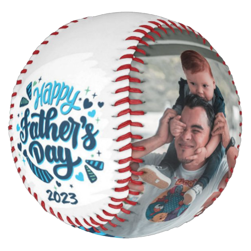 Custom Baseball And Softball Fathers Day Gift - Celebration
