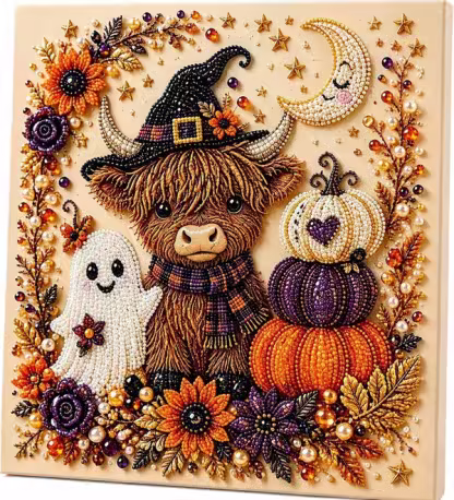 🤍DIY Halloween Diamond Painting Kits