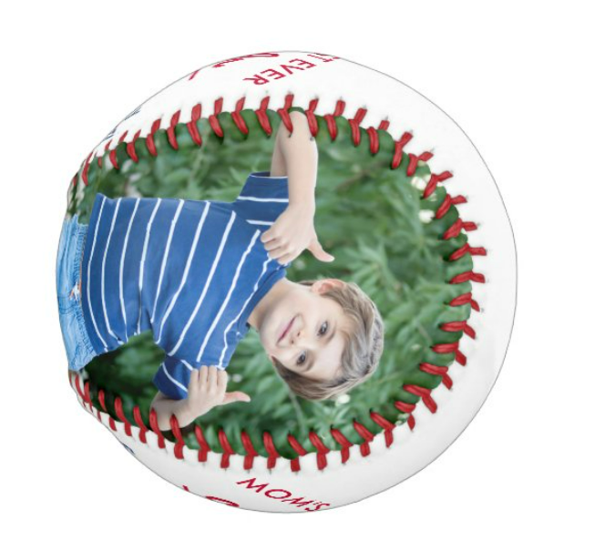 Custom Photo Baseball And Softball Birthday Gifts
