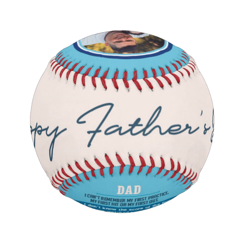 Custom Baseball And Softball Fathers Day Gift - Two Tone
