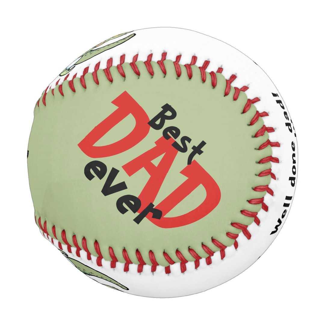 Best Dad Ever Red Black Baby Boy Dinosaur Baseball