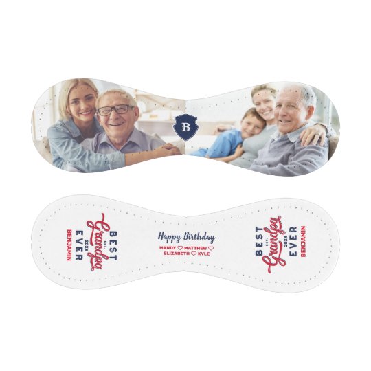 Best Grandpa Ever | Birthday Photos & Monogram Baseball And Softball