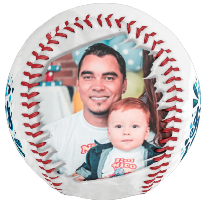 Custom Baseball And Softball Fathers Day Gift - Celebration