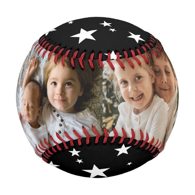 Best Dad Ever Father's Day 4 Photo Baseball