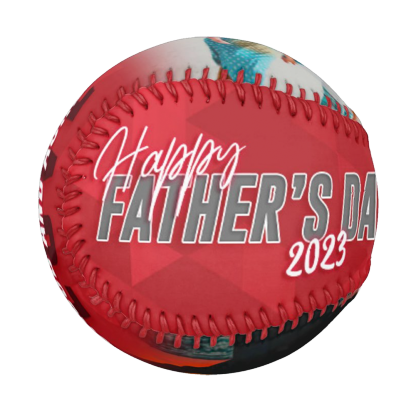 Custom Baseball And Softball Fathers Day Gift - Strikeout