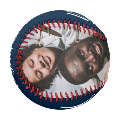 Modern World's Greatest Dad 2-Photo Baseball