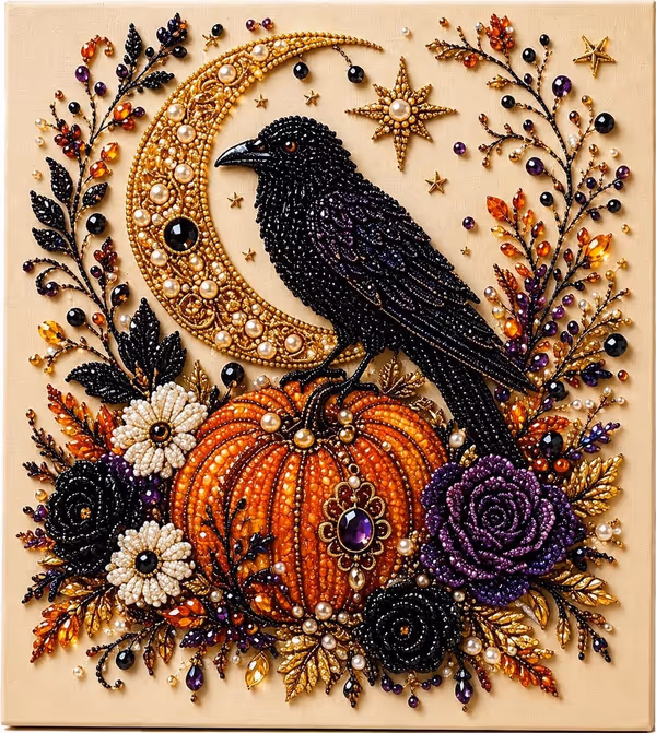 🤍DIY Halloween Diamond Painting Kits