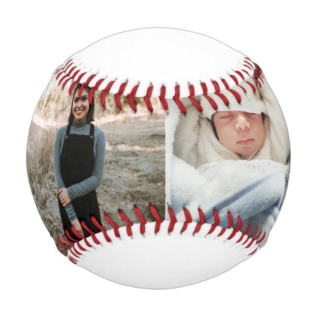 Best Grandpa Ever Script Fathers Day Photo Collage Baseball And Softball