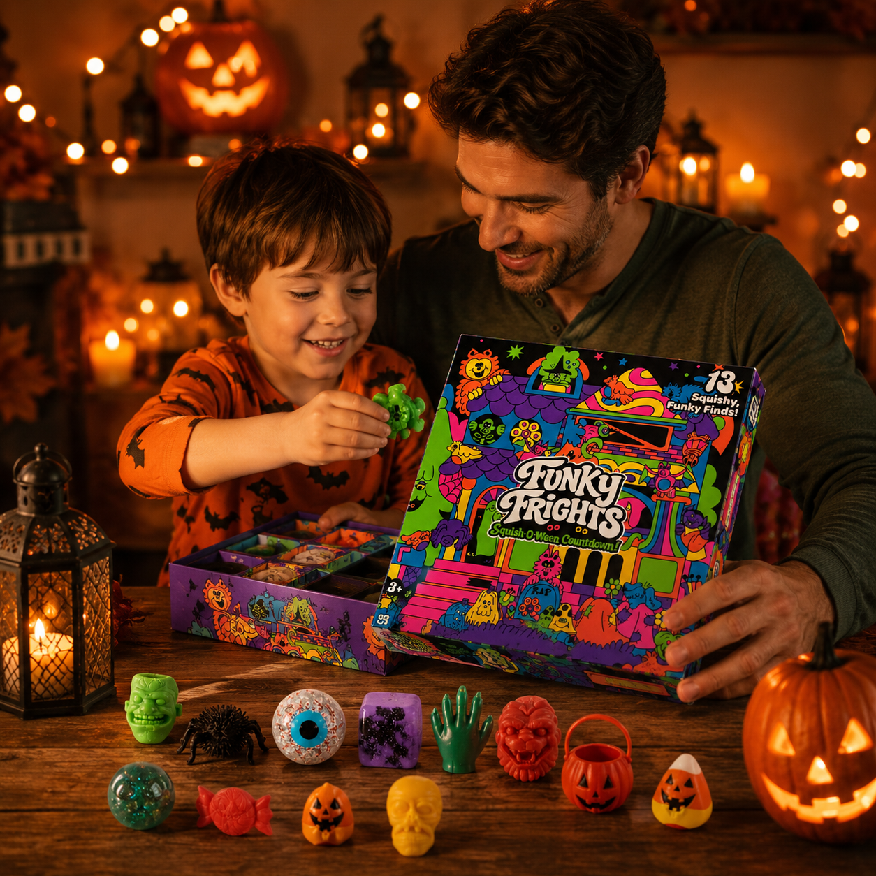 Funky Frights Countdown Halloween 2026 Calendar🎃