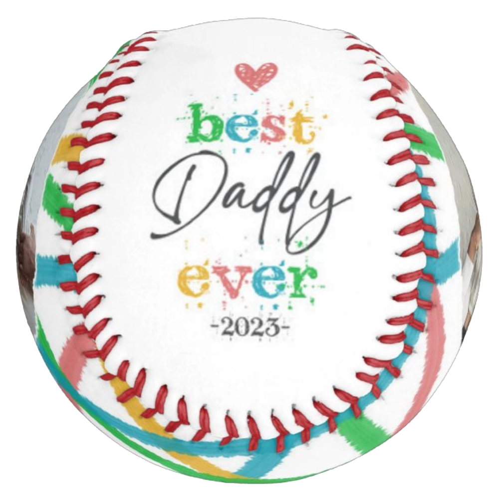 Custom Photo Baseball-Scribble