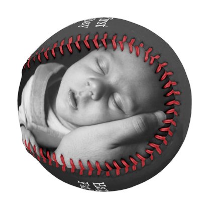 Happy First Fathers Day Personalized One of a Kind Baseball And Softball