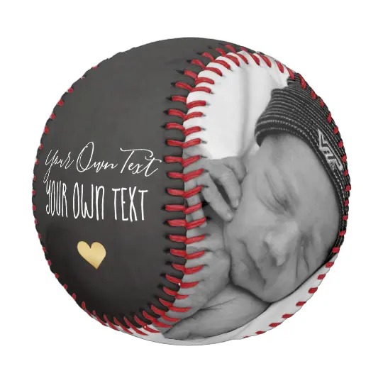New Baby Keepsake Baseball And Softball