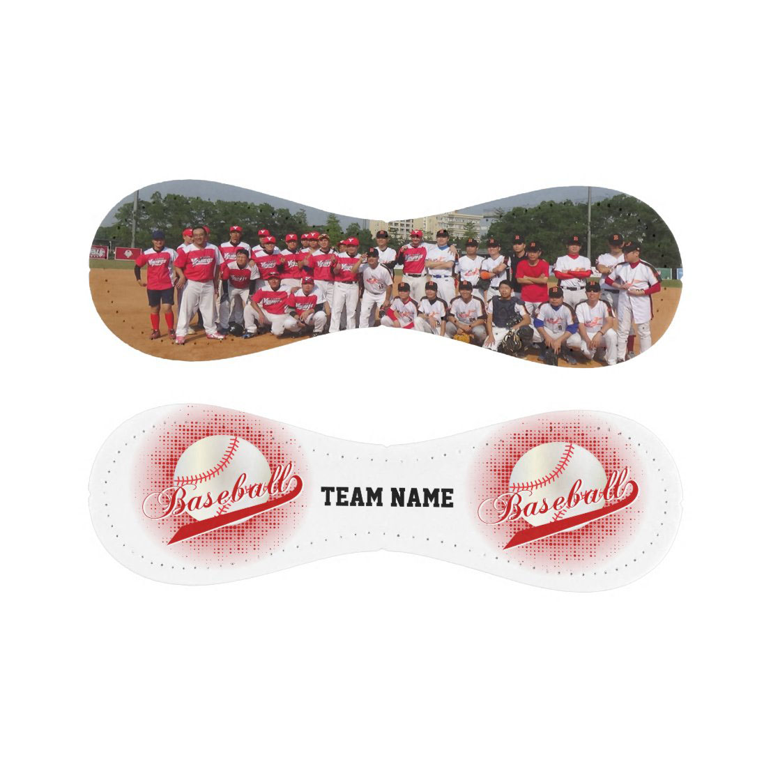 Like The Team  Well, Why Don't You Ask ThemTo Sign A Baseball With Their Picture On It Custom Photo Baseball And Softball