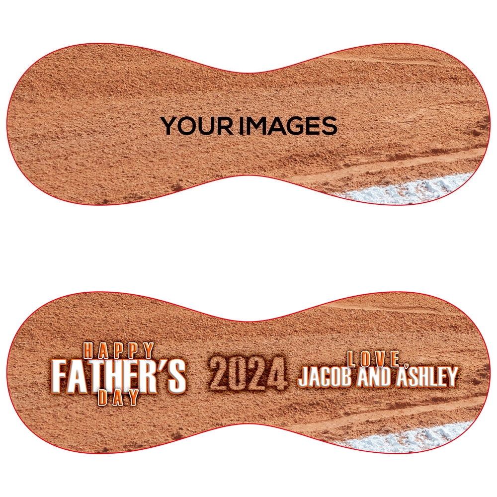 Custom Baseball And Softball Fathers Day Gift - Strikeout