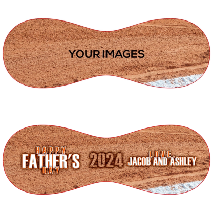 Custom Baseball And Softball Fathers Day Gift - Strikeout