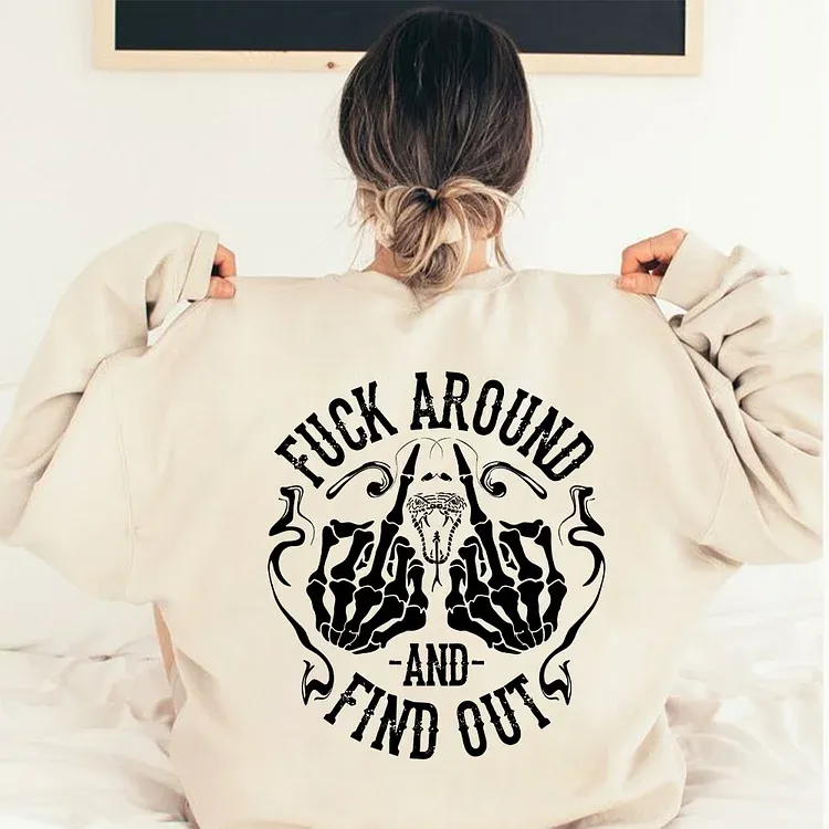 Generation X Fuck Around And Find Out Sweatshirt Hoddie T-Shirt