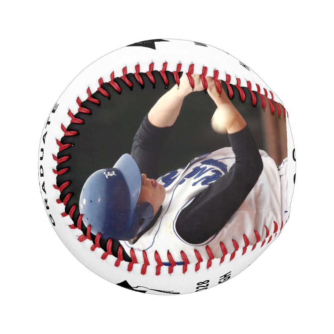 Graduation Congrats Personalized Photo Baseball And Softball