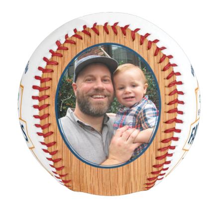 Custom Baseball And Softball Fathers Day Gift - Vintage