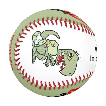 Best Dad Ever Red Black Baby Boy Dinosaur Baseball
