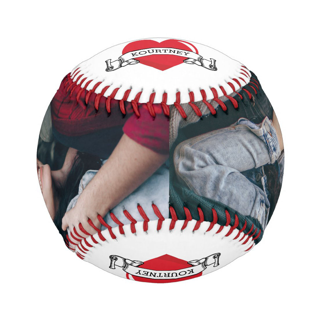 Boyfriend Catcher!  Personalized Boyfriend Photo Baseball And Softball