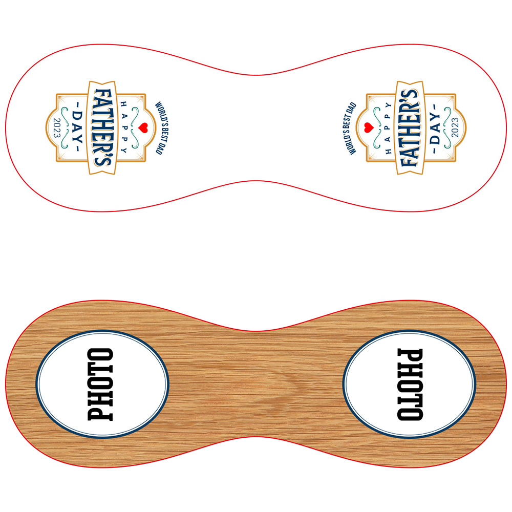 Custom Baseball And Softball Fathers Day Gift - Vintage