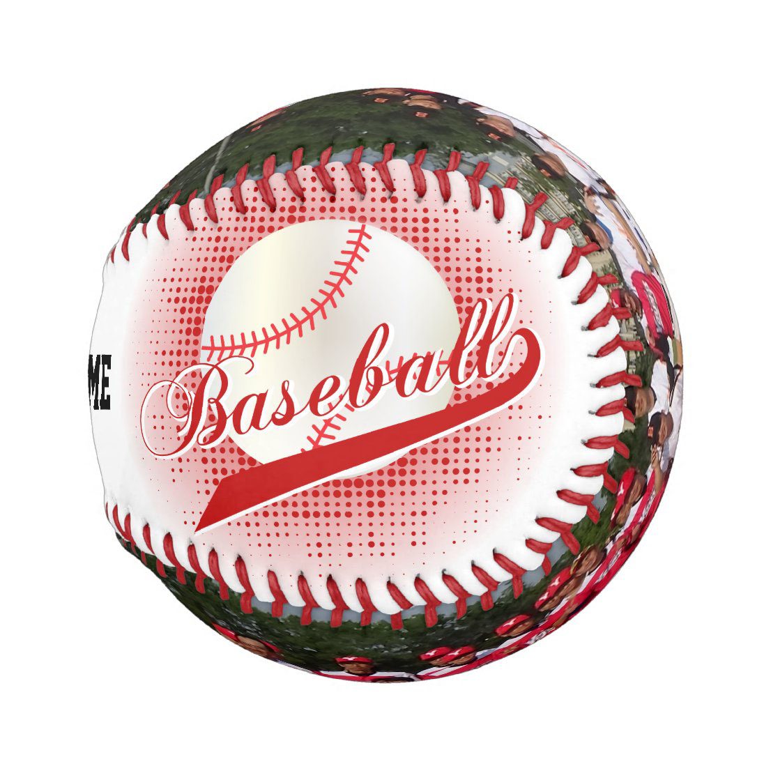 Like The Team  Well, Why Don't You Ask ThemTo Sign A Baseball With Their Picture On It Custom Photo Baseball And Softball