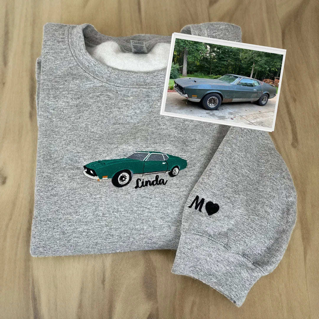 Customized Car/Motorcycle/Truck Embroidered Hoodies, Best Christmas Gifts