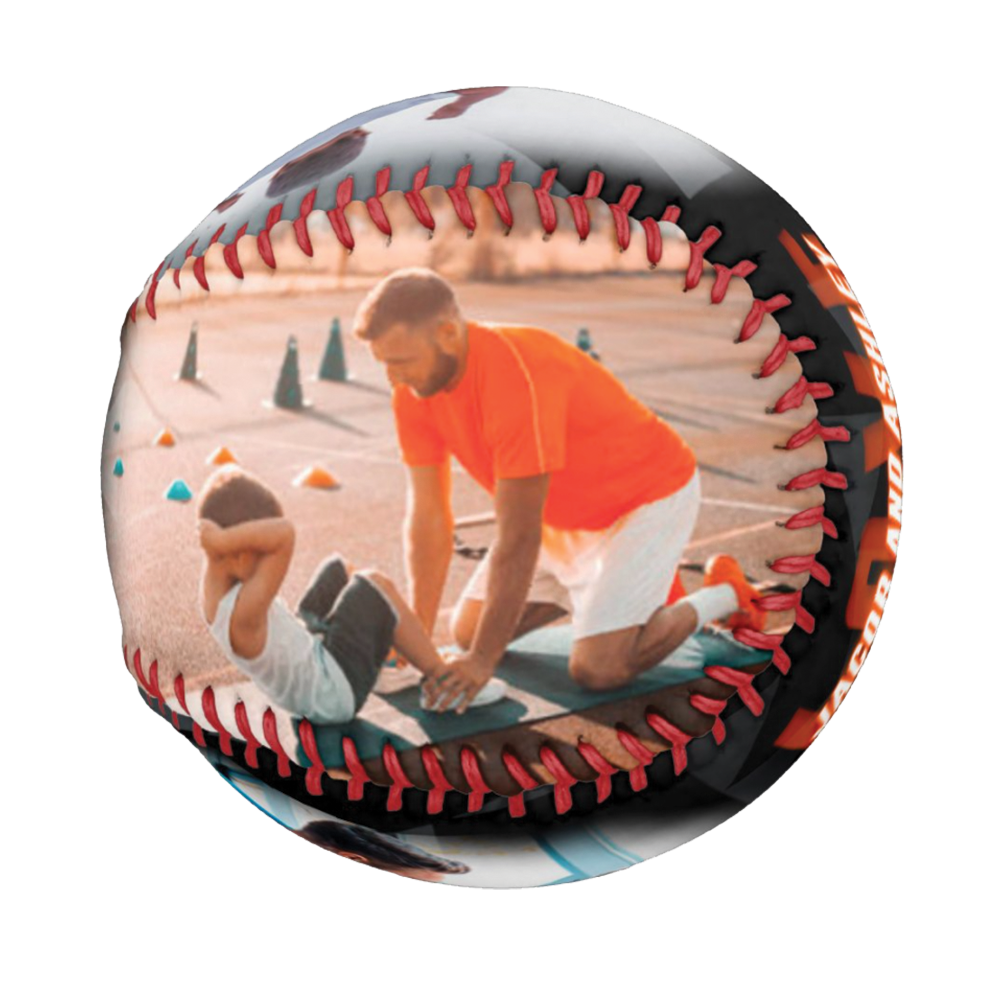 Custom Baseball And Softball Fathers Day Gift - Strikeout
