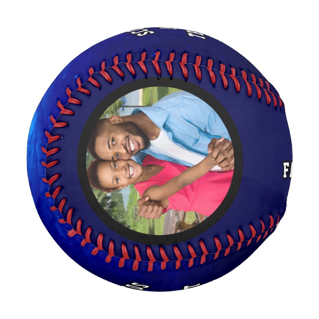 Scorpio Zodiac Sign Best Dad Blue Father's Day Baseball