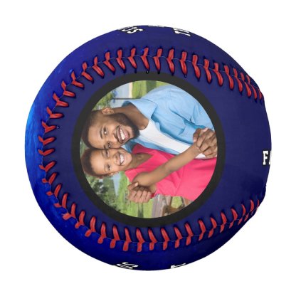 Scorpio Zodiac Sign Best Dad Blue Father's Day Baseball