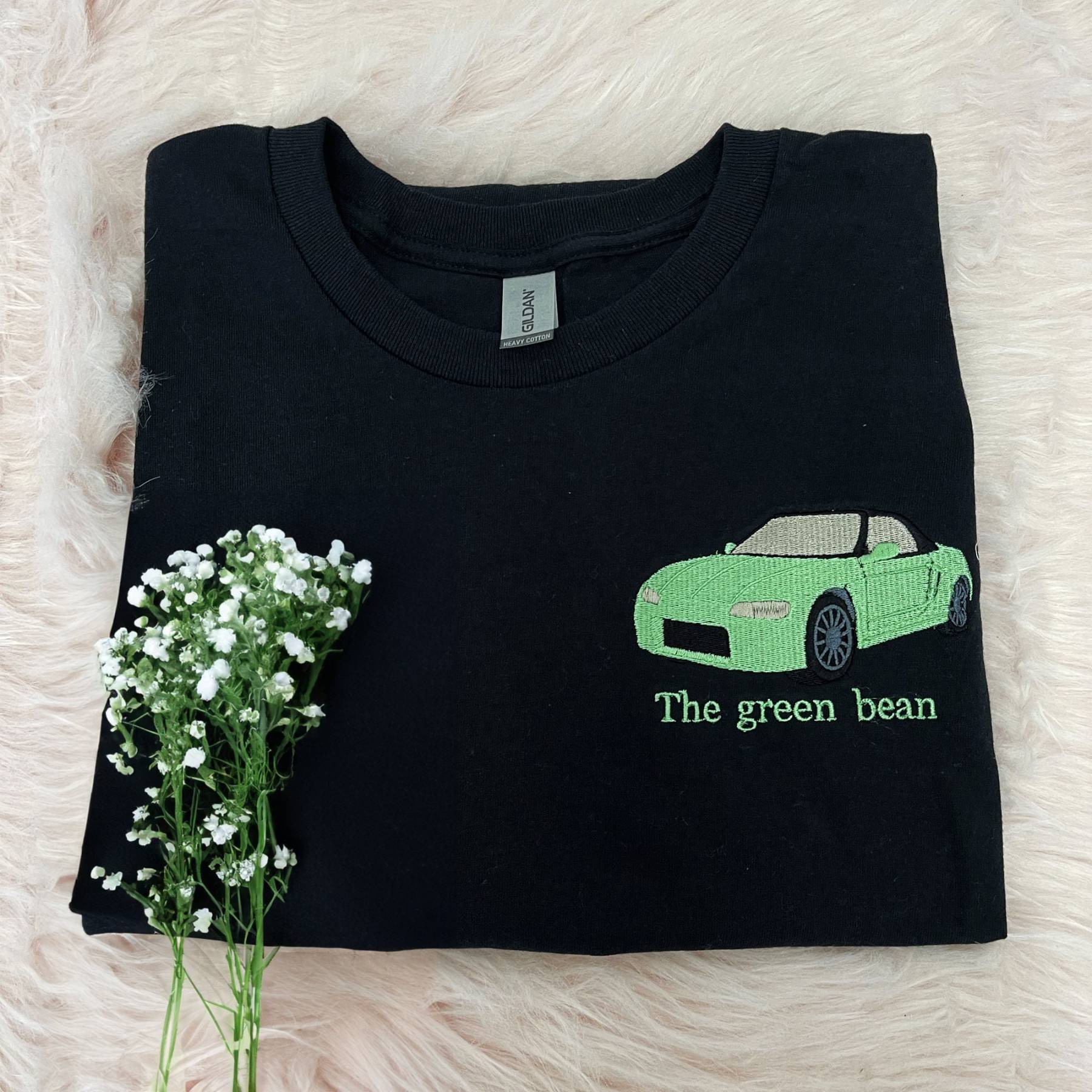 Custom Embroidered Car Hoodie, Car Photo Embroidered, Custom Car Hoodie