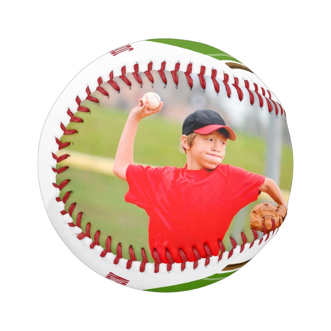 Decorate the Baseball And Softball with Photo Name and Number