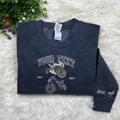 Custom Embroidered Car Hoodie, Personalized Car Photo Embroidered Sweatshirt, Truck Portrait