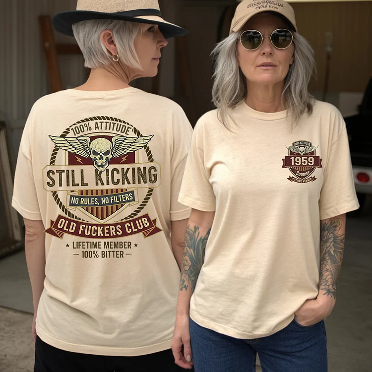 Old Guys Club Lifetime Member Still Kicking T-shirt Sweatshirt