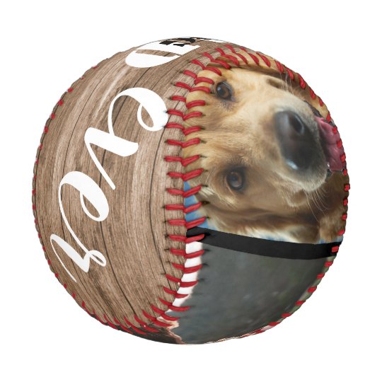 Best Dog Dad Ever Father's Day 3 Photo  Collage Baseball And Softball