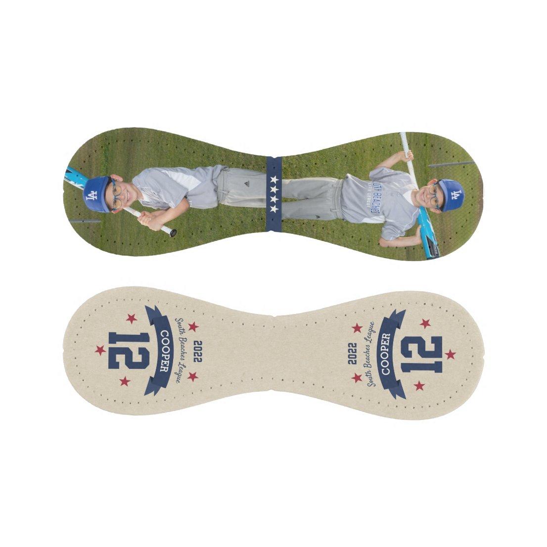 Personalized Player Photo & Number Baseball And Softball