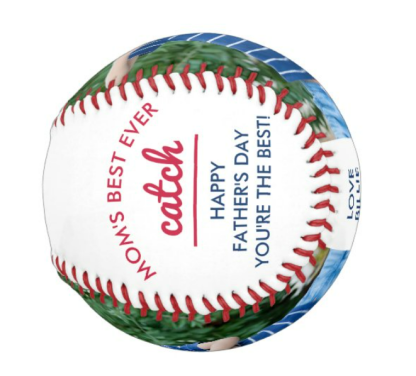 Custom Photo Baseball And Softball Birthday Gifts