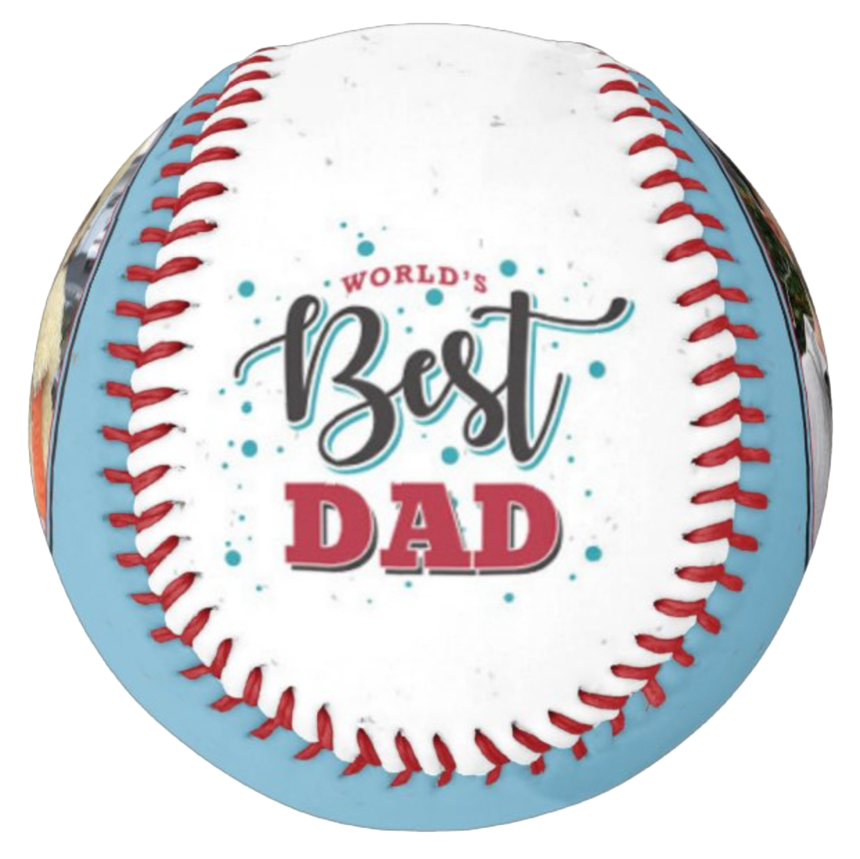 Custom Baseball And Softball Fathers Day Gift - Worlds Best