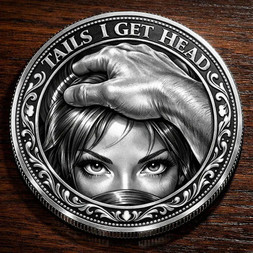 Heads I Get Tail / Tails I Get Head Commemorative Coin❤️🌹